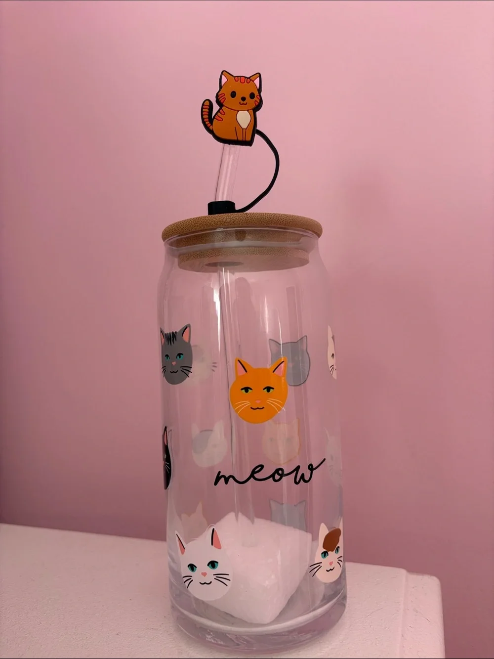Cat Lover Gift- 1000 Piece Moody Cats Puzzle, Phaidon Cat Book, Glass Tumbler